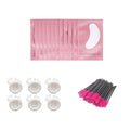 3x100 Packs- Lint Free Lash Extension Eye Gel Patches & Glue Rings Holder by Voncasen+-+care+for+you