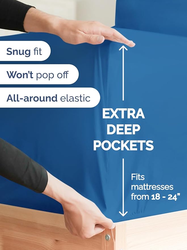 Extra Deep Queen Sheet Set - Image 3