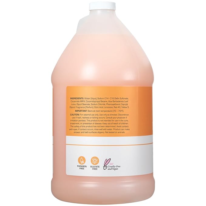 Ginger Lily Farms Club & Fitness Nourishing Body Wash, 100% Vegan & Cruelty-Free - Image 4
