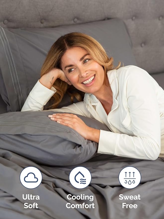 Extra Deep Split King Fitted Sheet - Image 3