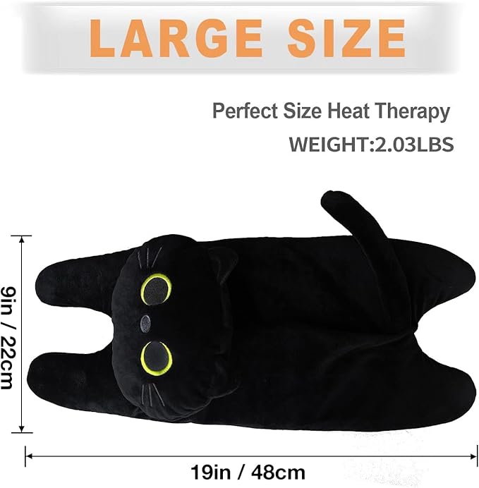 Microwave Heating Pad for Cramps Pain Relief, 19 * 9" Microwavable Heating Pads - Image 3