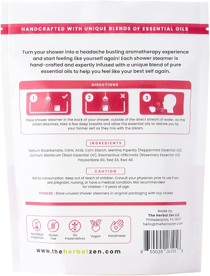 Head Hug Shower Steamers Aromatherapy - Image 9