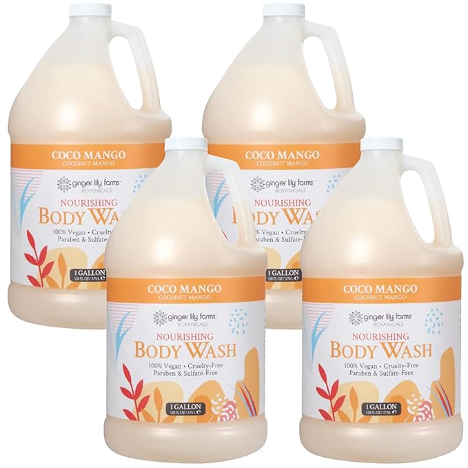 Ginger Lily Farms Botanicals Nourishing Body Wash, 100% Vegan & Cruelty-Free by GingerLilyFarms