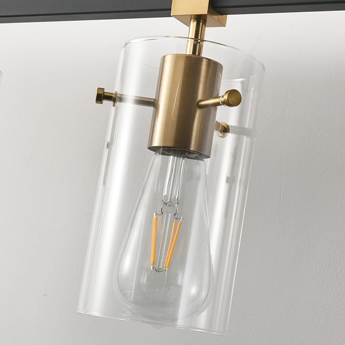 SOLFART 49.2 inch Vanity Light fixtures Vintage 6 Lights Wall Light Fixtures - Image 4