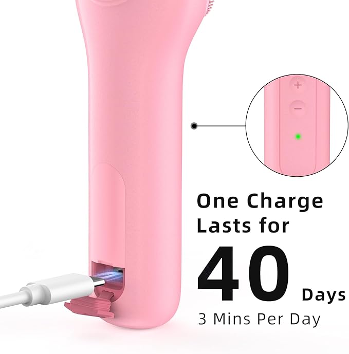 Facial Cleansing Brush Portable Waterproof Rechargeable Face Wash Brush - Image 6
