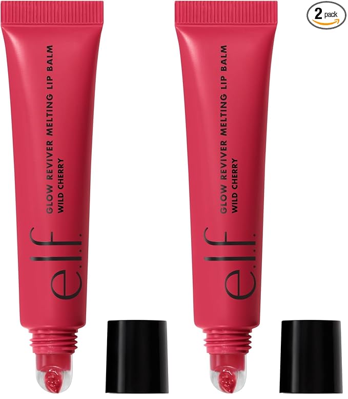 e.l.f. Glow Reviver Melting Lip Balm, Hydrating Tinted Lip Balm by elf