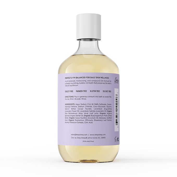 Deep Steep Fresh Lavender Bubble Bath - Image 3