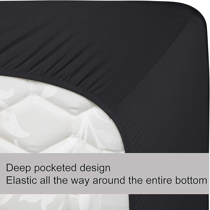 Stretch Full/Full XL Size Fitted Sheet Only - Image 5