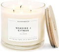 Calyan Wax Co. Seaside & Citrus 3 Wick Scented Candle by CalyanWaxCo