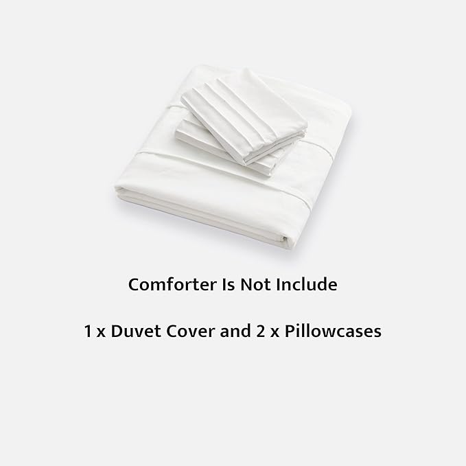 Oli Anderson White Duvet Cover King Size - Image 7