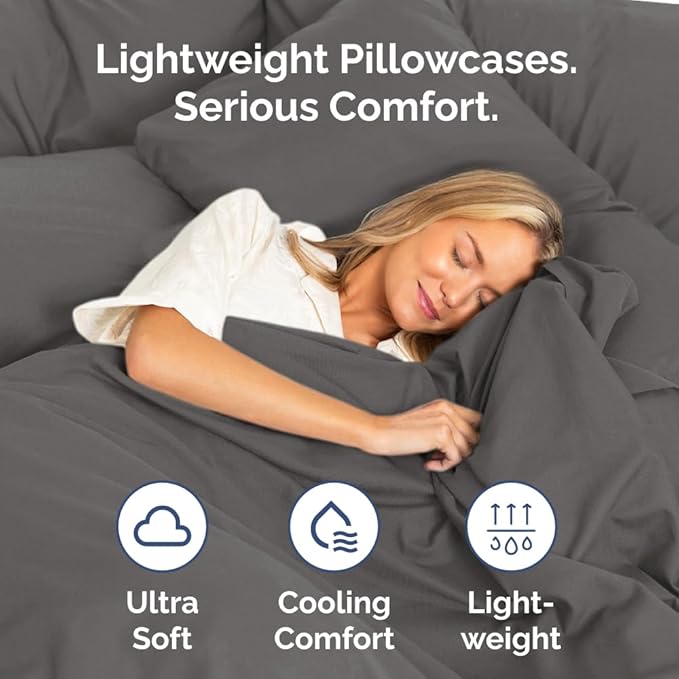Queen Pillow Cases Set of 2 - Image 3
