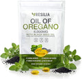 Resilia Softgels with Black Seed Oil 6000mg – Organic Oregano Oil Capsules by ResiliaoilofOregano
