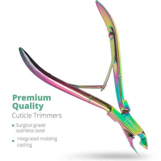 Professional Cuticle Trimmer Nail Cuticle Cutter Stainless Steel Cuticle Nippers - Image 3