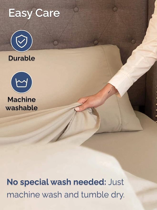Extra Deep Twin Sheet Set - Image 7