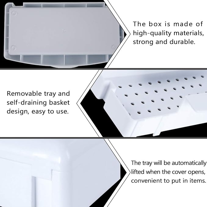 Gusnilo Nail Art Tools, Plastic Storage Box - Image 2