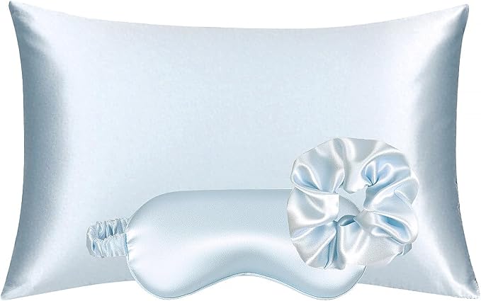 Vegan Silk Sleep Set, Vegan Silk Pillowcase by KISMETICS