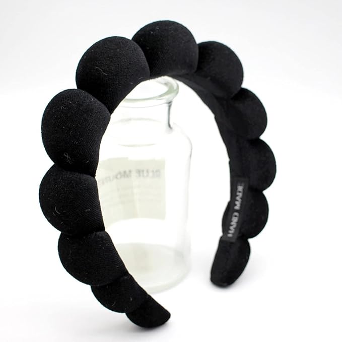 Fashion Headbands for Women Padded Fabric Hair Bands Wide Velvet Non Slip - Image 2