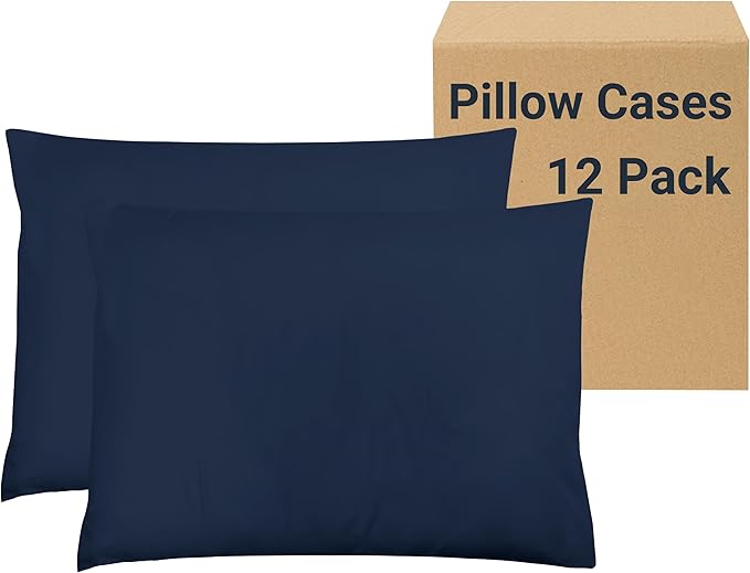 ZPECC Pillow Cases Standard Size Set of 12, 20x26 Envelope Closure Pillowcases by ZPECC-ABrandThatHasBeenFocusedOnBabyProductsFor18Years