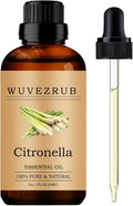 Citronella Essential Oils, 30ML Pure and Natural Essential Oil by WUVEZRUB