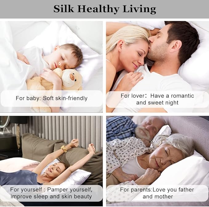 Ravmix 100% Silk Pillow Cases - Image 6