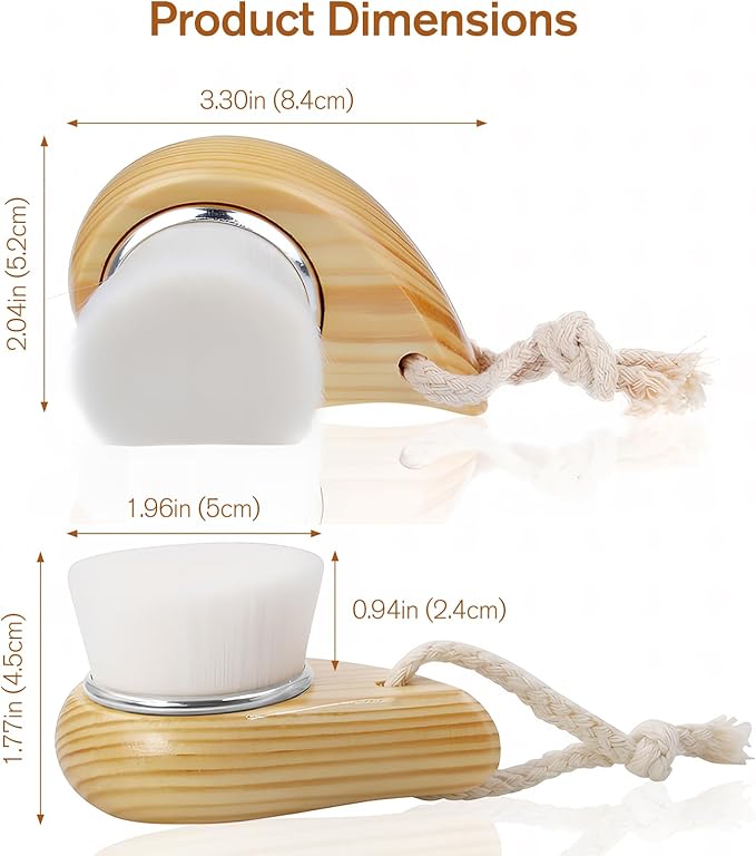 Soft Bristle Facial Cleansing Brush - Image 7