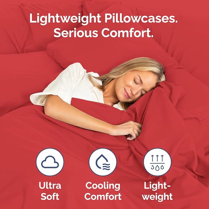 Standard Pillow Cases Set of 4 - Image 3