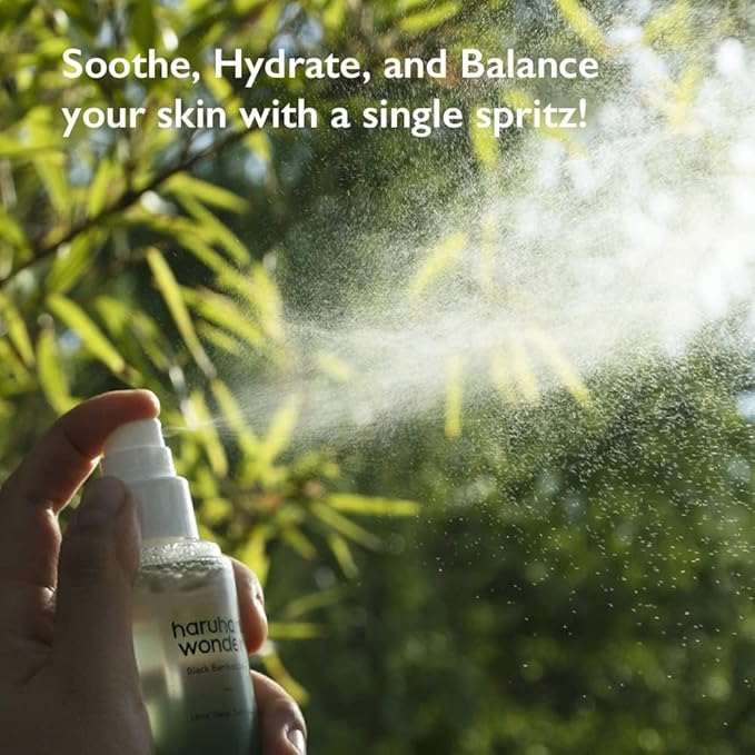 HARUHARU wonder Black Bamboo Mist, Hydrating and Firming skin, Panax ginseng - Image 5