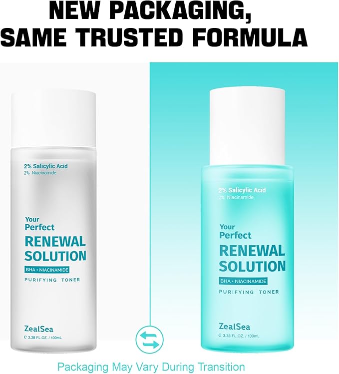 ZealSea Salicylic Acid Toner, BHA Liquid Exfoliant, Pore Minimizer - Image 2