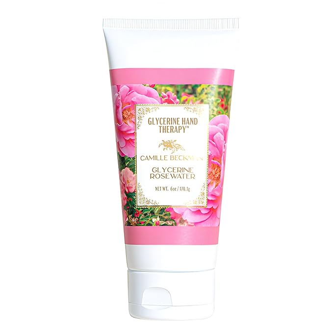 Camille Beckman Glycerine Hand Therapy Cream, Glycerine Rosewater, 1.35 Ounce by CamilleBeckman