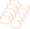 Tbestmax 10 Pack Clear Cosmetic Bags Makeup Bags Portable Waterproof TSA by Tbestmax