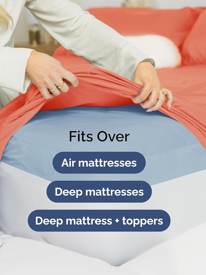 Extra Deep Cal King Fitted Sheet - Image 6