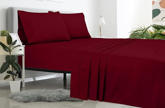 Royale Linens Queen Flat Sheet - Image 7
