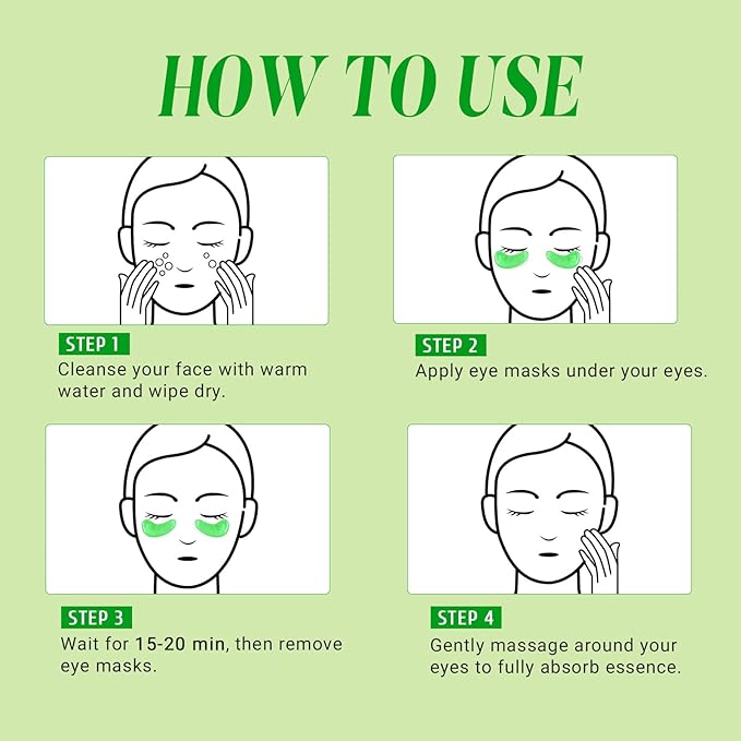 PEAUAMIE Under Eye Patches - Image 7
