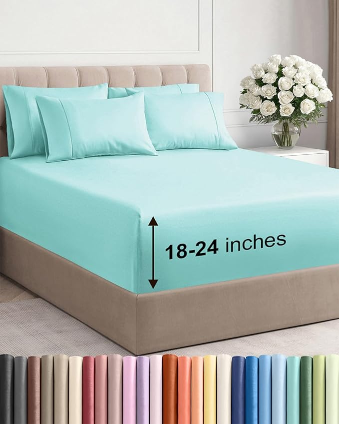 Extra Deep Queen Sheet Set by CGKUnlimited