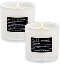 Lulu Candles | Fresh Linen | Luxury Scented Soy Jar Candle | Hand Poured in The by LULUCANDLES
