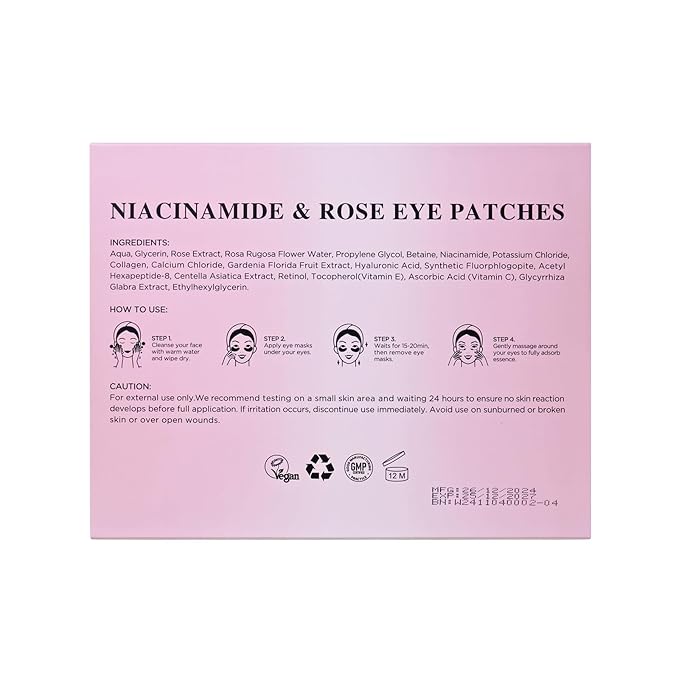 Yeokoe Under Eye Patches for Dark Circles, Puffy Eyes, 20 Pairs Face Masks - Image 9