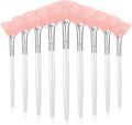 9 Pieces Facial Fan Mask Brushes, Soft Facial Applicator Brushes Tools by Maitys