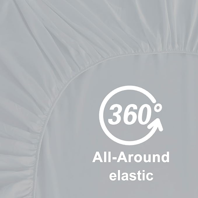 Hotella 100% Microfiber King Size Fitted Sheet Only, 78x80 inches Hotel Quality - Image 5