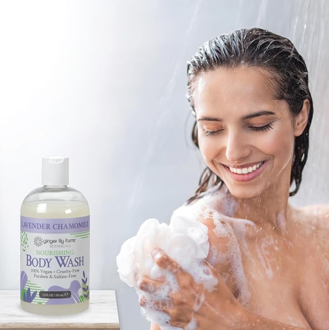 Ginger Lily Farms Botanicals Nourishing Body Wash, 100% Vegan & Cruelty-Free - Image 7