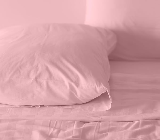 RUVANTI 100% Cotton Sheets – Split King Size Percale Bedding, Cooling & - Image 9