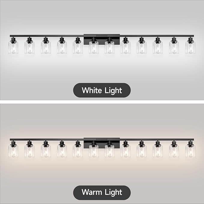 12 Light Bathroom Light Fixtures, Living Room - Image 8