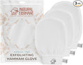 Natural Elephant Exfoliating Hammam Glove | Authentic Moroccan Kessa Body Scrub by NaturalElephant