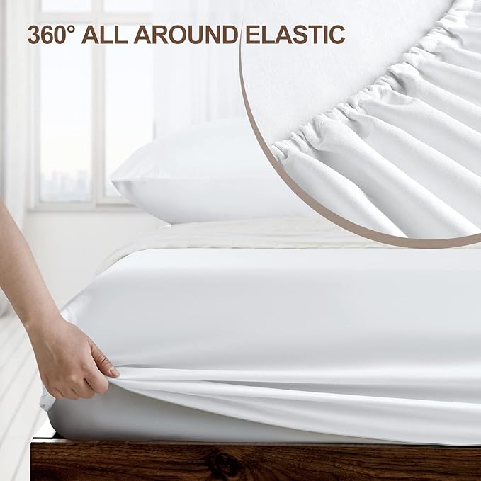 FreshCulture Twin XL Fitted Sheet Only - Image 3