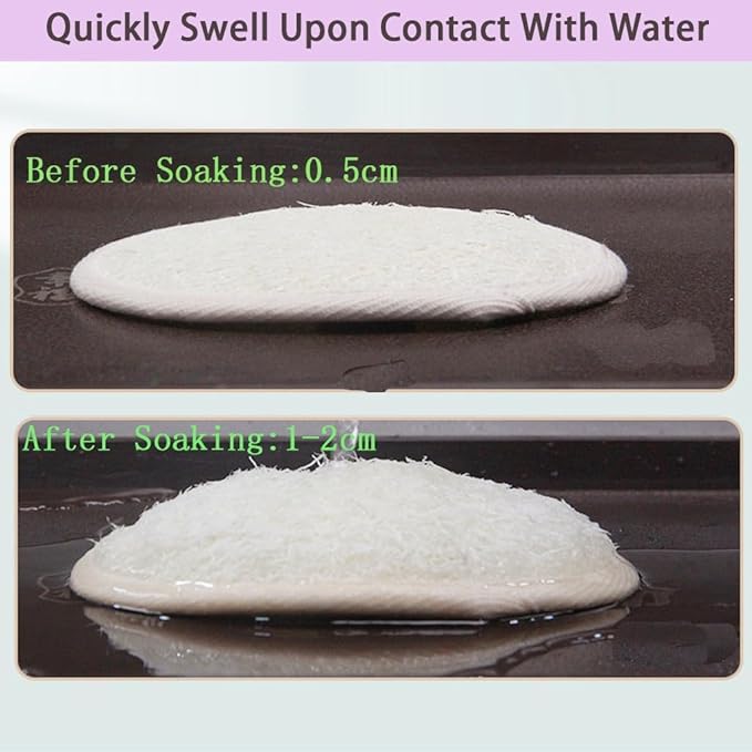 Natural Loofah Exfoliating Body Scrubber, Bath Shower Loofah Sponge - Image 5