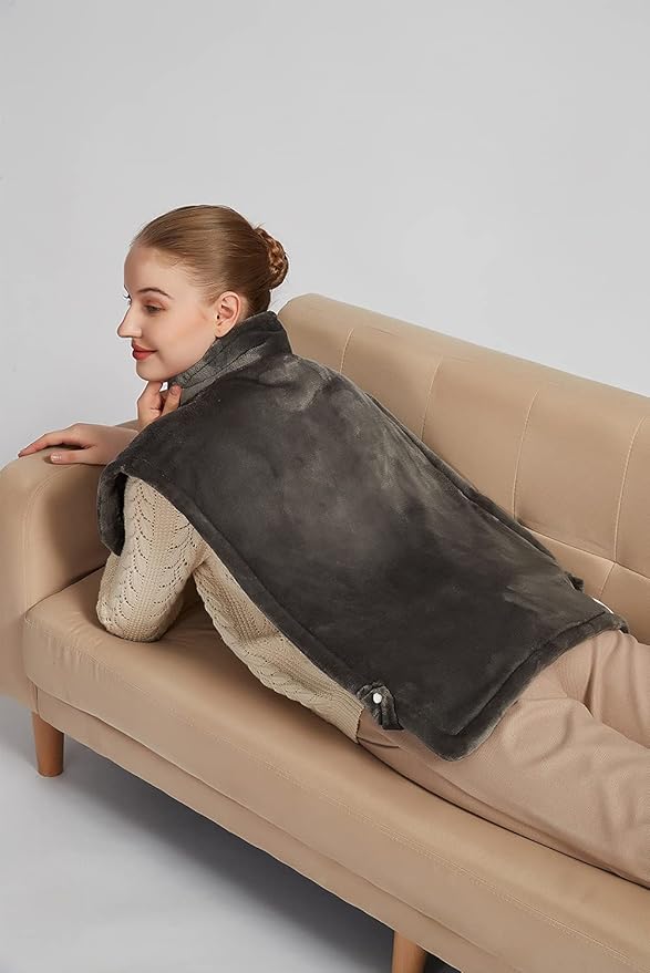 Ruqiji 26" x 35" Neck&Shoulder&Back Heating Pad with12 Temperature Settings - Image 7