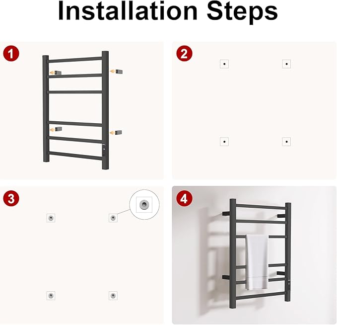 Electric Heated Towel Warmer - Image 2