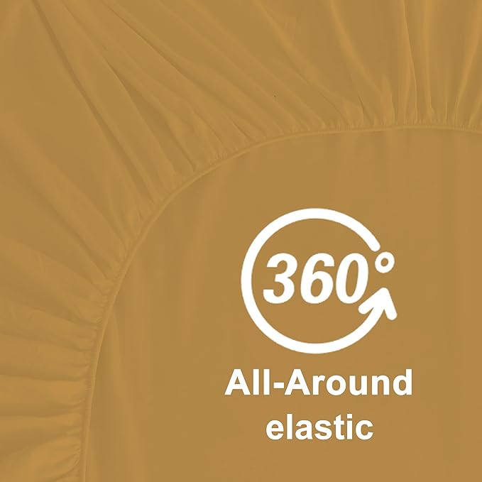 Hotella 100% Microfiber 39"x80" Twin XL Fitted Sheet Only, Hotel Quality Stay - Image 5
