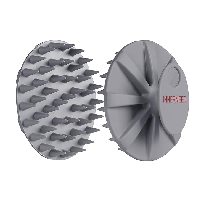 INNERNEED One-piece Scalp Massager Shampoo Brush, Wet & Dry Scalp Care Head - Image 7