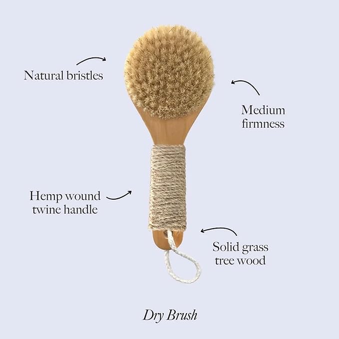 Esker Dry Brush: Skin Exfoliating Full Body Brush - Image 4