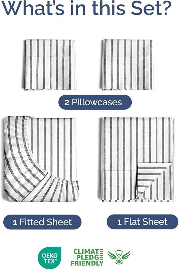Extra Deep Twin Sheet Set - Image 2